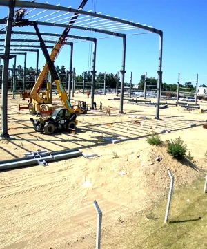 Construcción nave industrial Campana